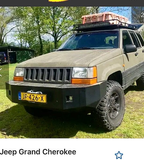 Jeep Grand Cherokee 1995 Groen, Auto's, 183 pk, Particulier, 17 km/l, 750 kg