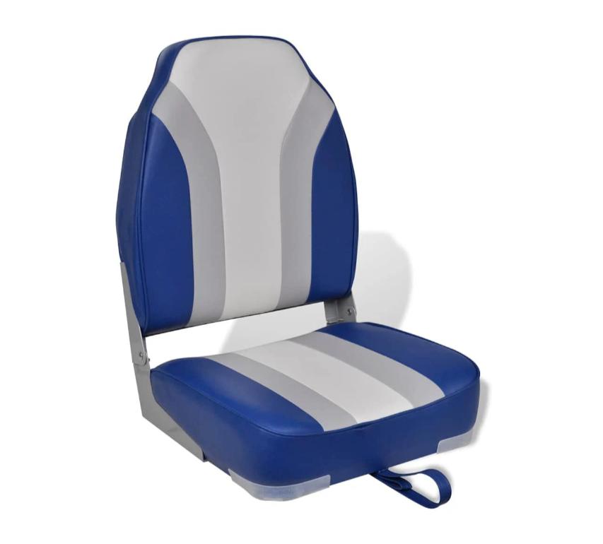 NIEUW | Bootstoel inklapbaar met hoge rugleuning! GRTS BEZOR, Watersport en Boten, Verzenden, Nieuw, Interieur en Kussens