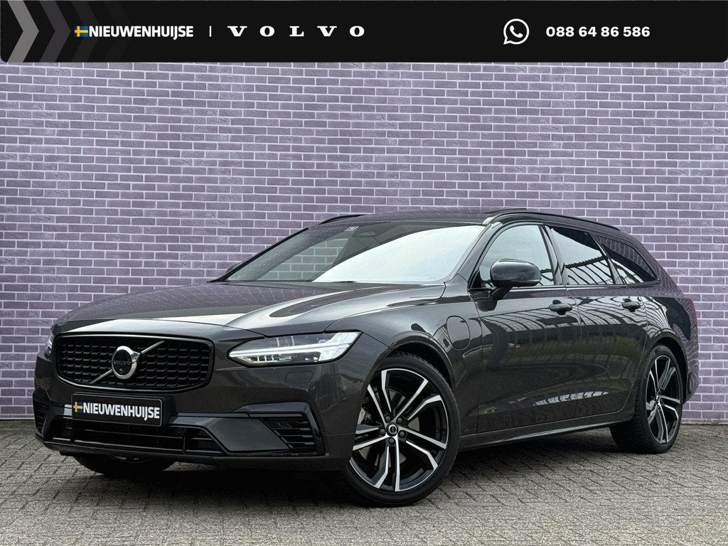 Volvo V90 2.0 T8 Plug-in hybrid AWD Ultra Dark | SOH: 100% |, Auto's, Volvo, Automaat, Euro 6, 4 cilinders, 1969 cc
