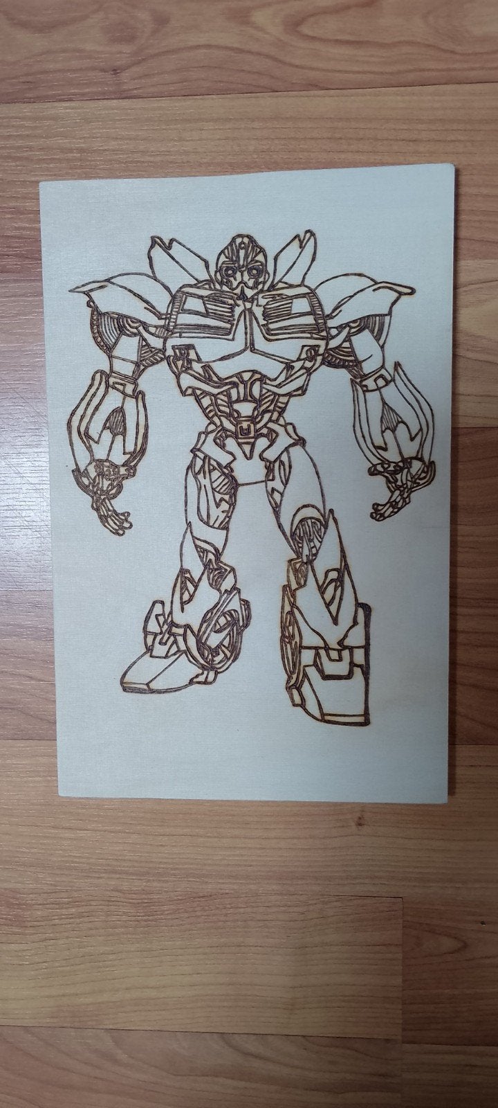 Transformers pyrografie, Ophalen of Verzenden