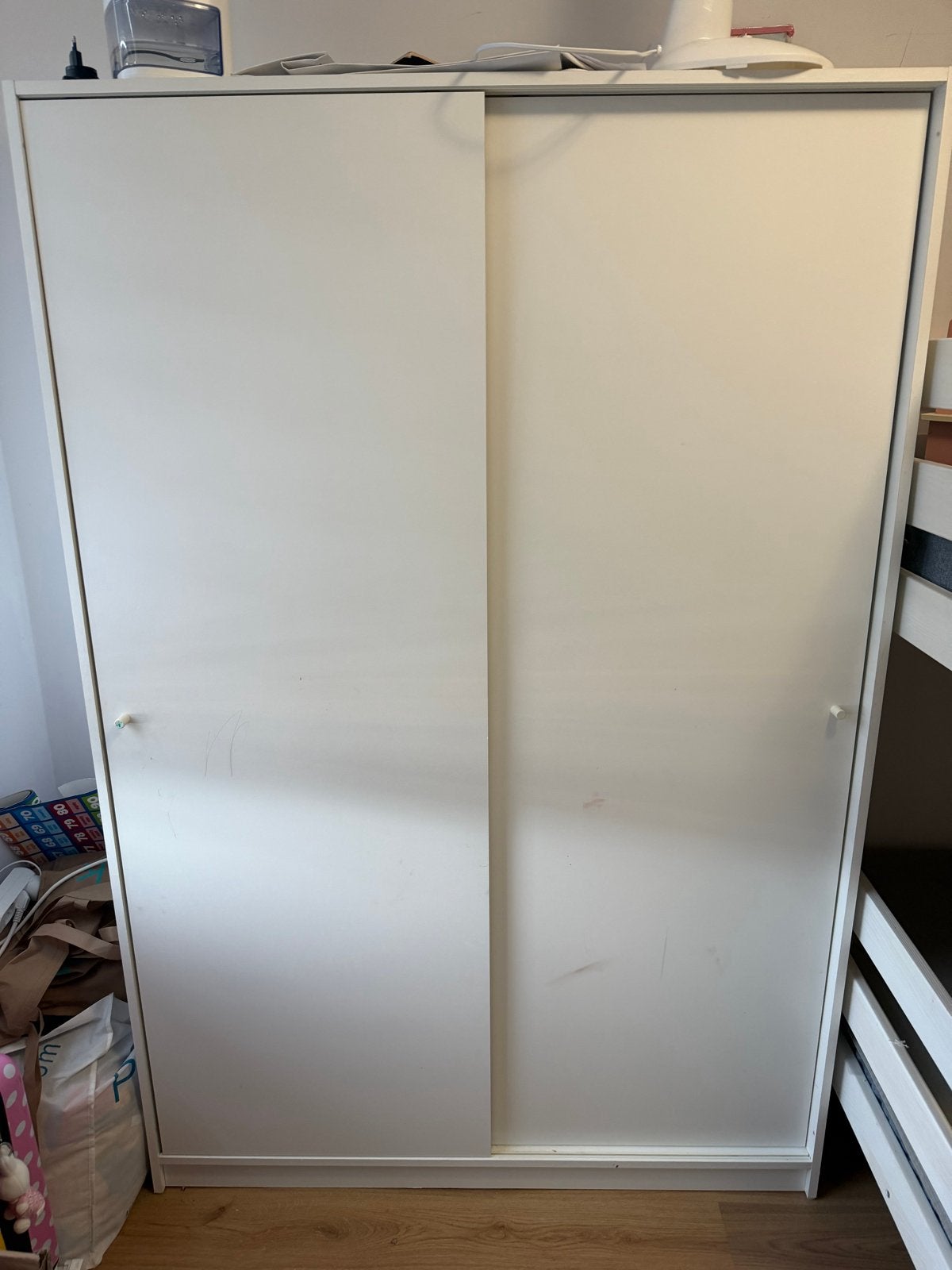 IKEA Kleppstad kledingkast met schuifdeuren, Gebruikt, 100 tot 150 cm, Ophalen of Verzenden, 150 tot 200 cm