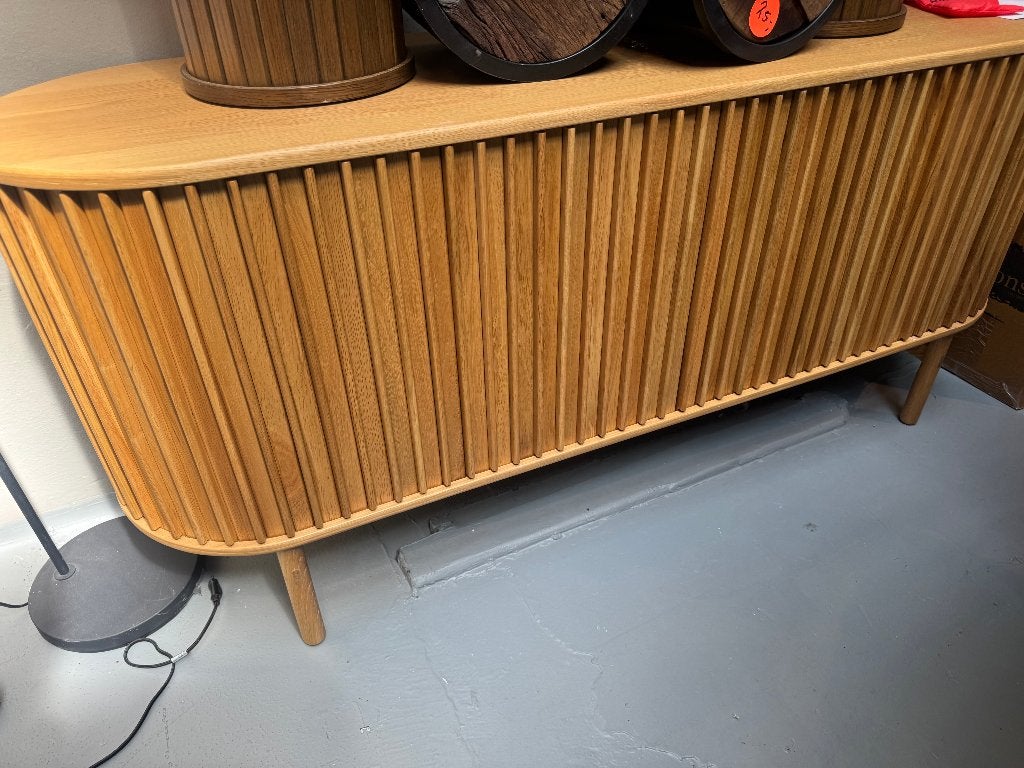 Dressoir kast eiken 160 cm Carno sale € 499, Ophalen, Nieuw, 25 tot 50 cm, 150 tot 200 cm