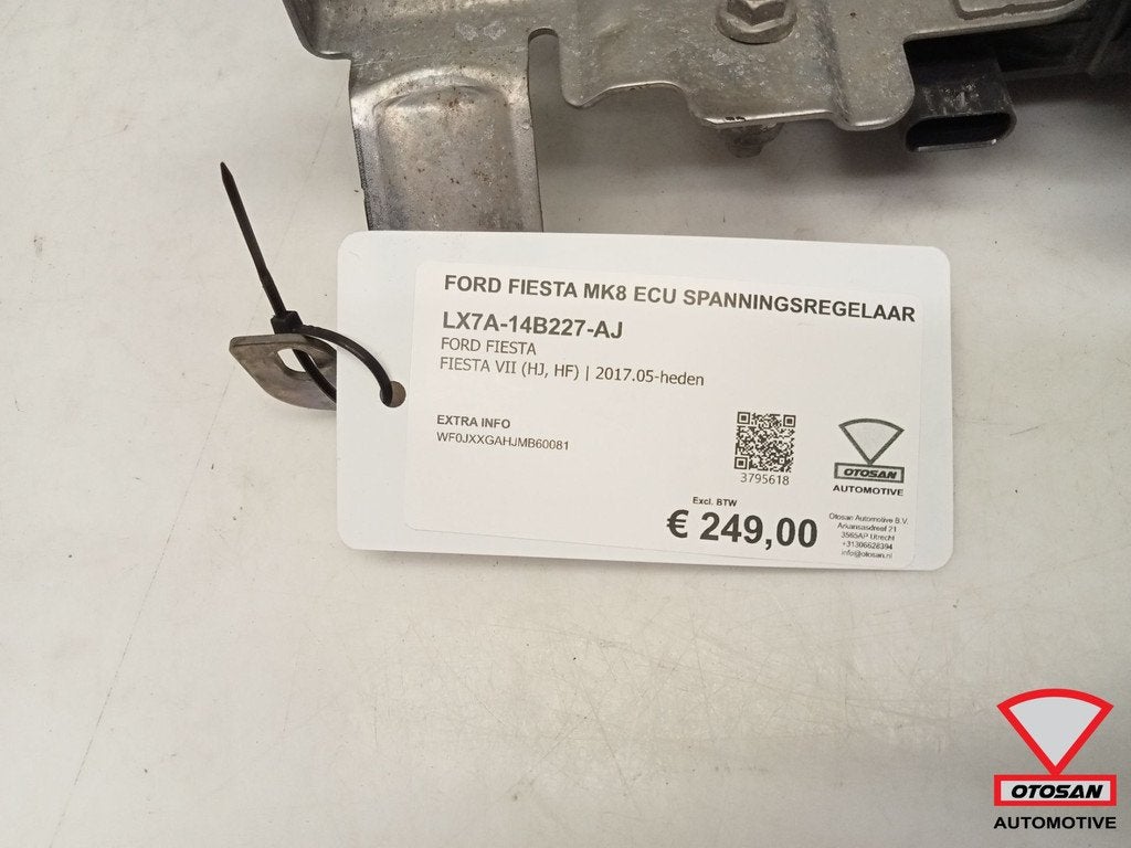 Ford Fiesta MK8 ECU Spanningsregelaar LX7A-14B227-AJ, Gebruikt, Info@ford.com, Ophalen of Verzenden, Ford
