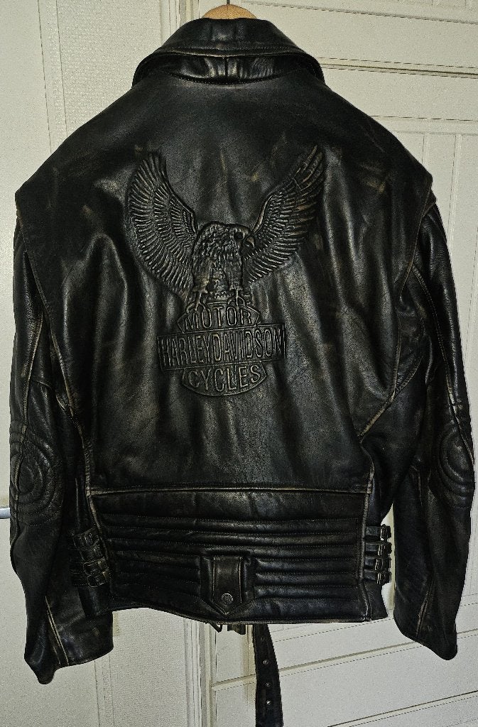 Zeldzaam Harley-Davidson Motorjack XXL – Collector's Item, Motoren, Harley-Davidson, Heren, Jas | leer, Ophalen of Verzenden