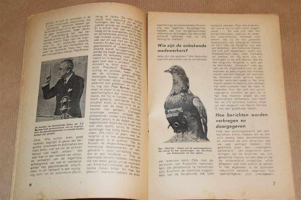 Spionnage [1946] — Rijk Geïllustreerd — Vintage Boekje, Ophalen