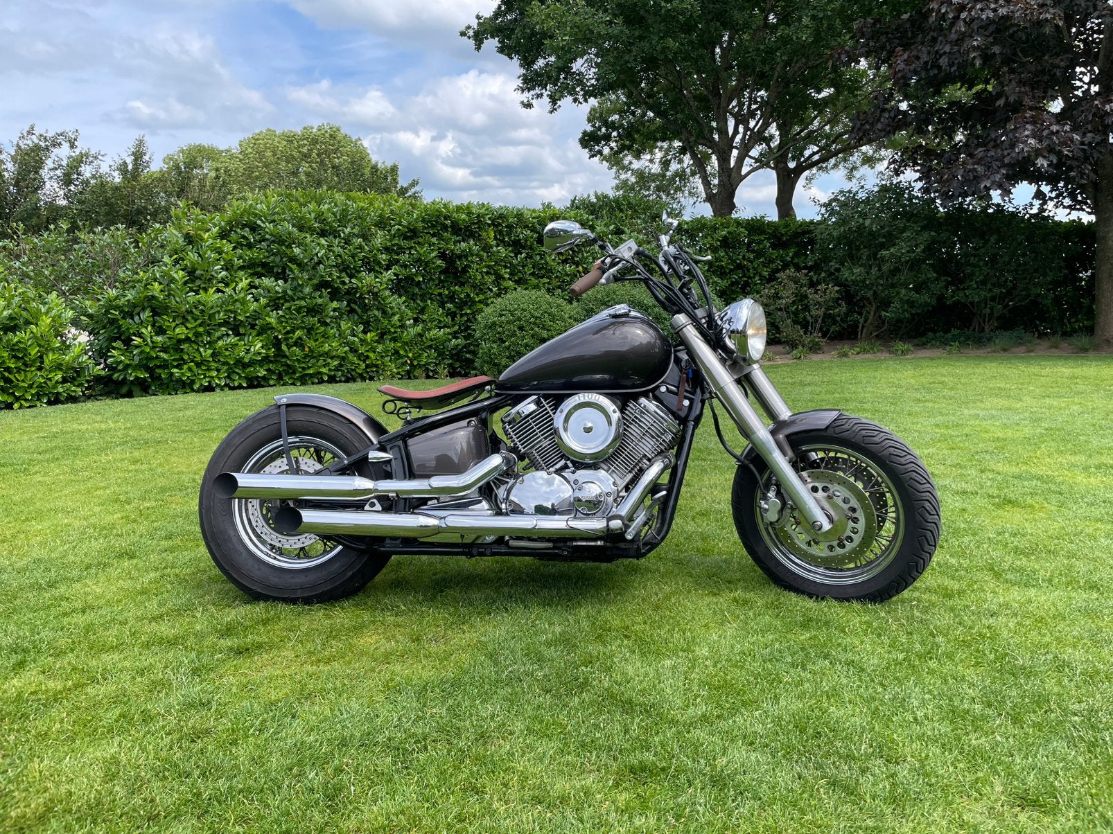 NL Bobber - Yamaha Dragstar XVS 1100, Motoren, Motoren | Yamaha, LED Verlichting, Chopper, Particulier, Meer dan 35 kW