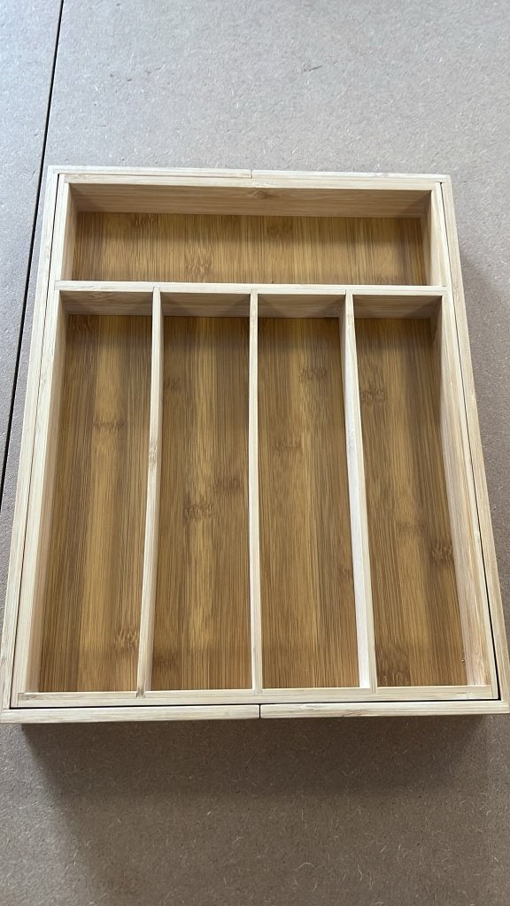Besteklade hout, Huis en Inrichting, Keuken | Bestek, Ophalen of Verzenden, Nieuw, Hout