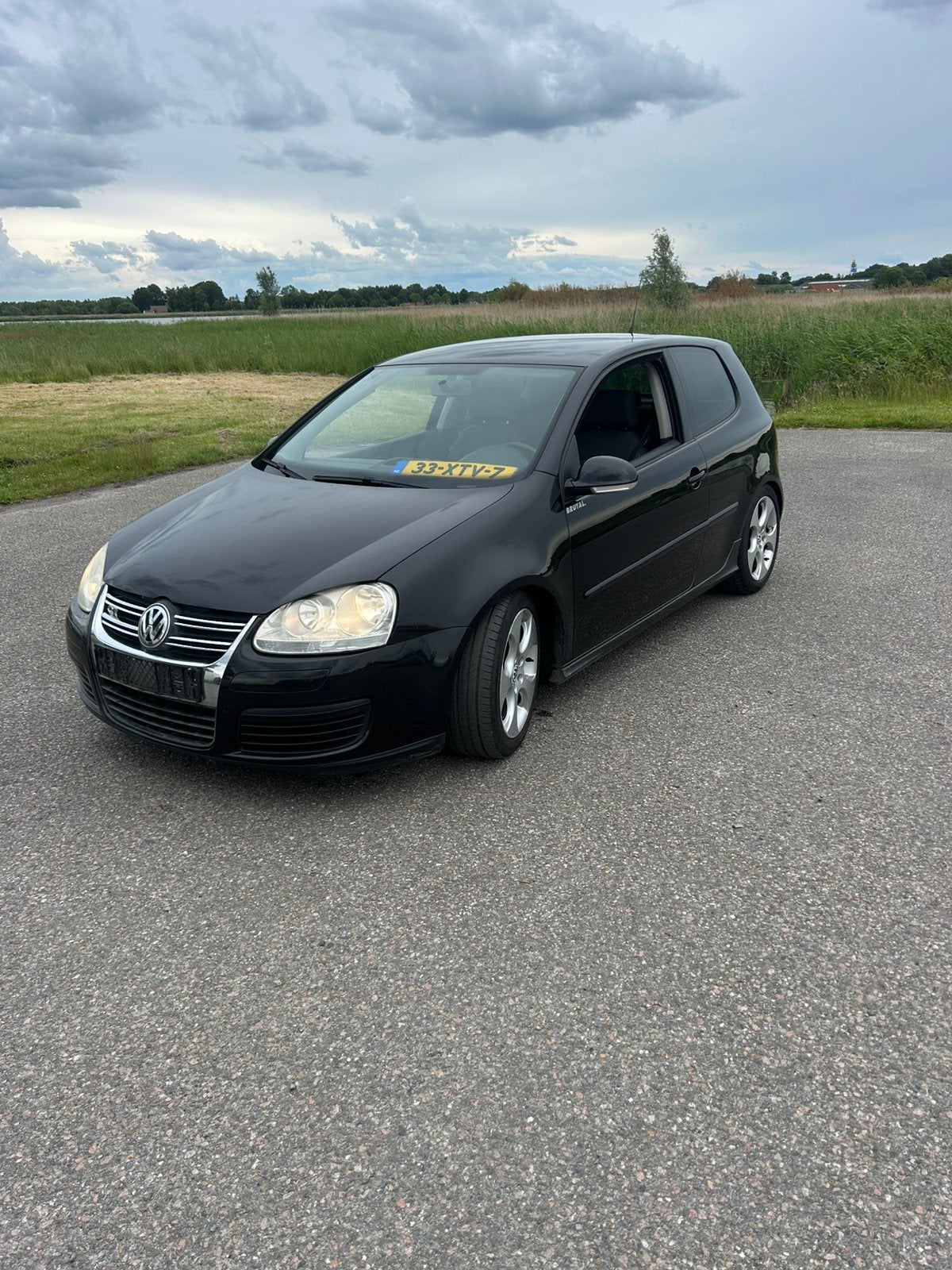 Volkswagen Golf 1.4 TSI 125KW 3D 2009 Zwart, Auto's, Voorwielaandrijving, 4 cilinders, 1246 kg, Zwart