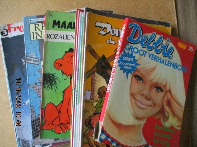 adv7154 verschillende stripboeken 2, Boeken, Stripboeken, Eén stripboek, Ophalen, Gelezen