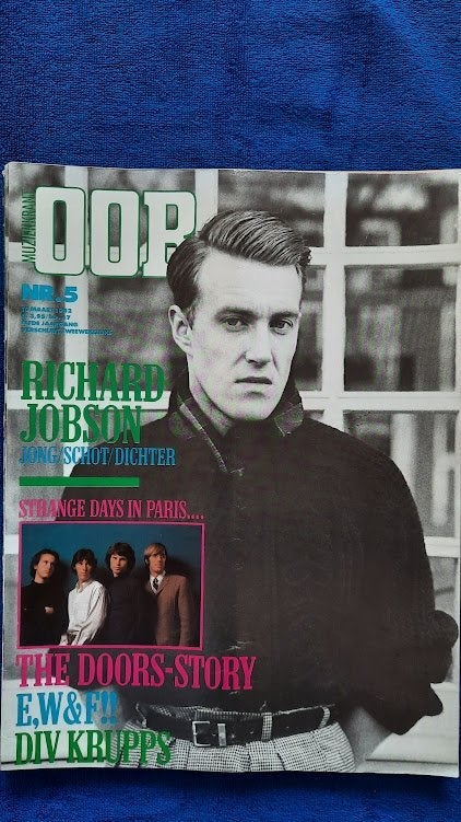 OOR 5-1982 Richard Jobson The Doors story Earth Wind & Fire, Boeken, Ophalen of Verzenden, Zo goed als nieuw, Muziek, Film of Tv