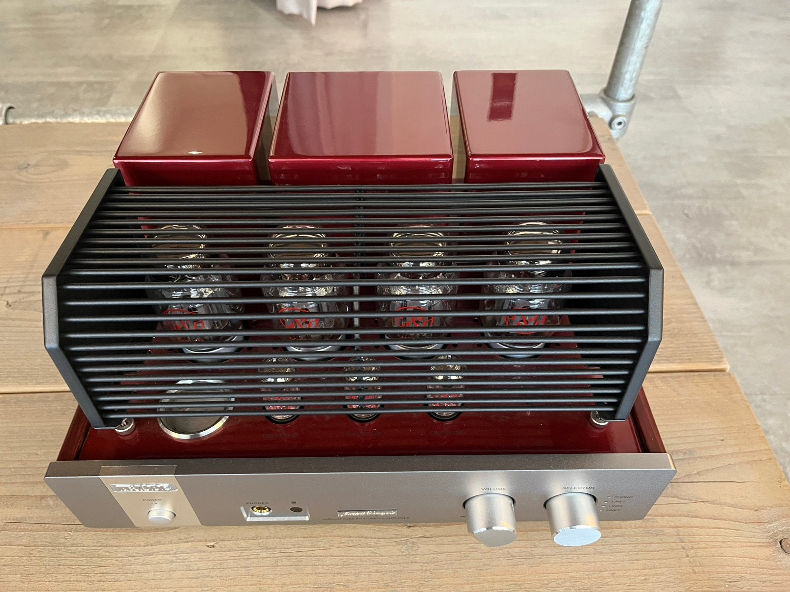Triode TRV-88XR Buizen versterker (demo), Ophalen, Versterker, Triode, @
