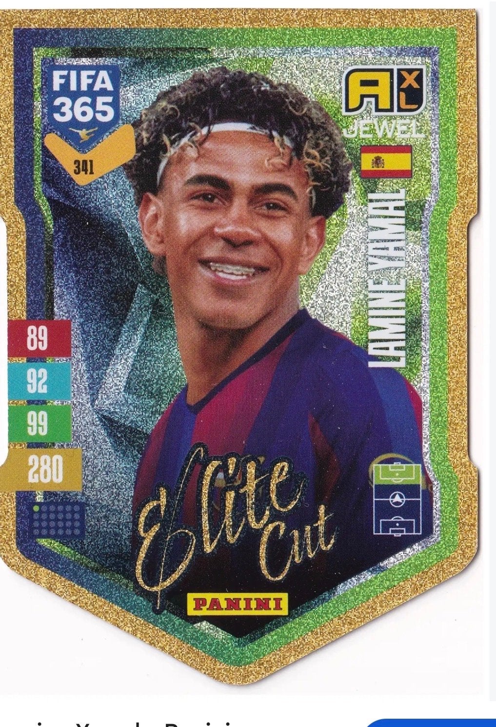 Gloednieuwe Panini FIFA 365 Lamine Yamal kaart, Ophalen of Verzenden, Nieuw, Buitenlandse clubs, Spelerskaart