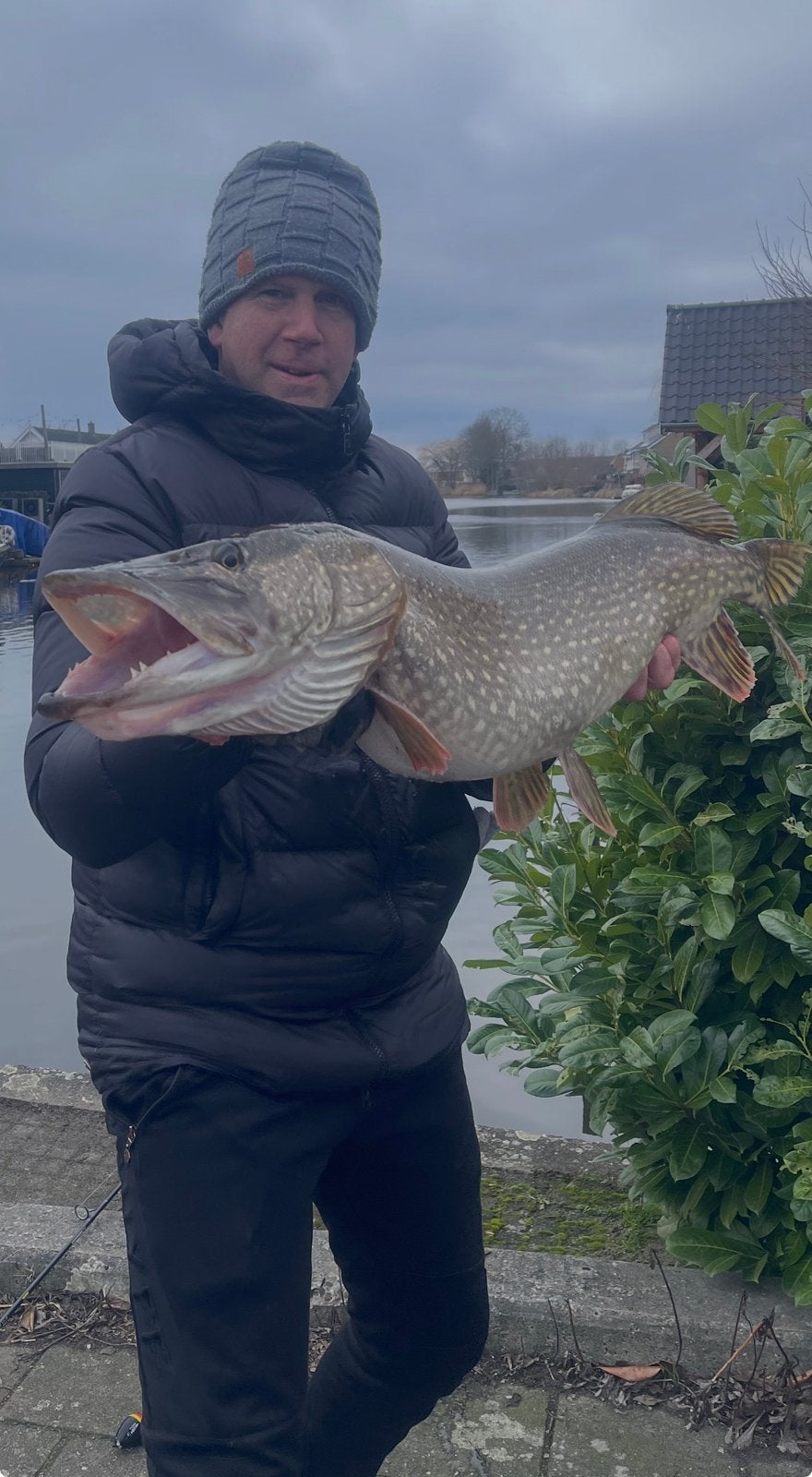 Dikke 120cm snoeken vangen met Monoflex Onderlijntjes, Watersport en Boten, Ophalen of Verzenden, Nieuw, Overige typen