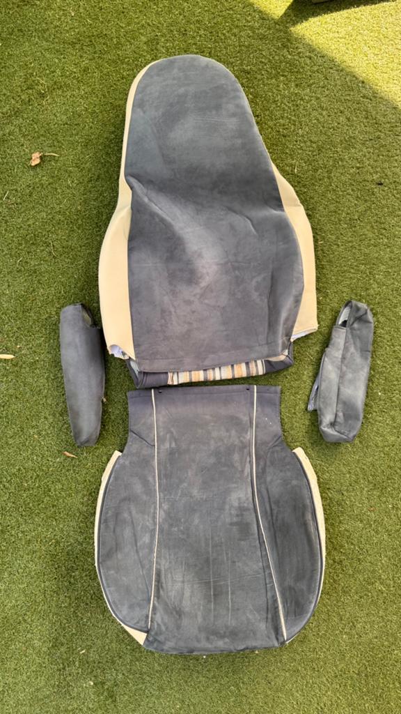 Stoelhoezen captains chairs, gebruikt en nieuw set, Ophalen, Zo goed als nieuw