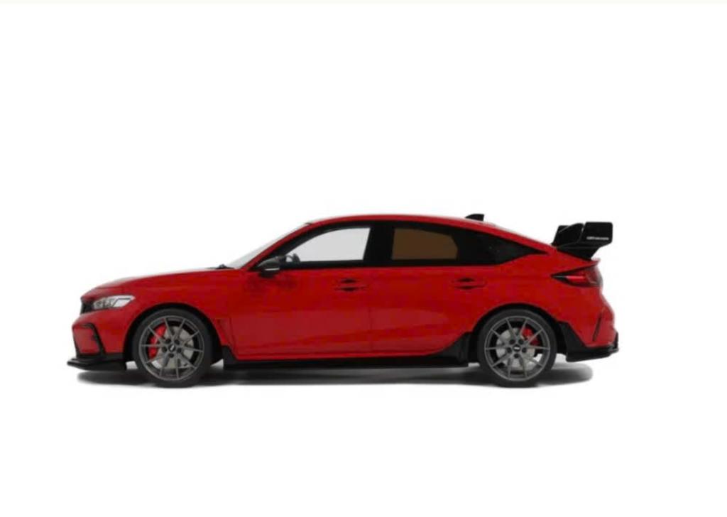HONDA CIVIC R FL5 MUGEN Rood 2024 OTTO MOBILE 1/18 OT1165, Verzenden, Nieuw, Auto, OttOMobile