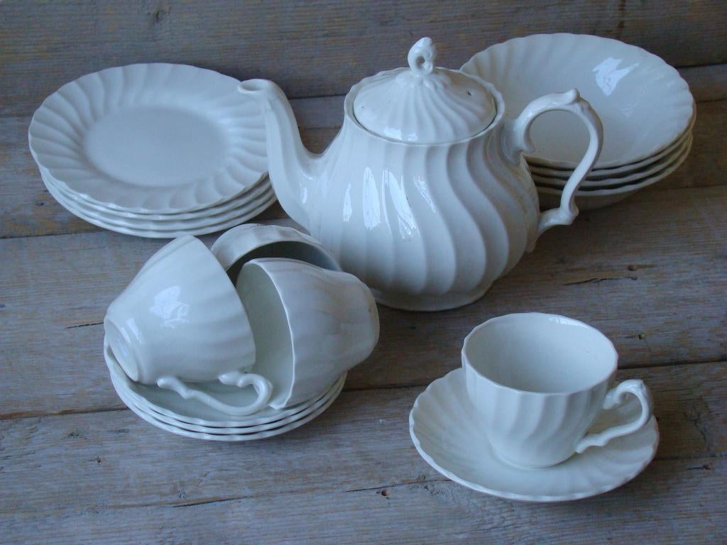 Servies, Engels, Myott Meakin, OLD CHELSEA, Off-White, gaaf, Ophalen of Verzenden