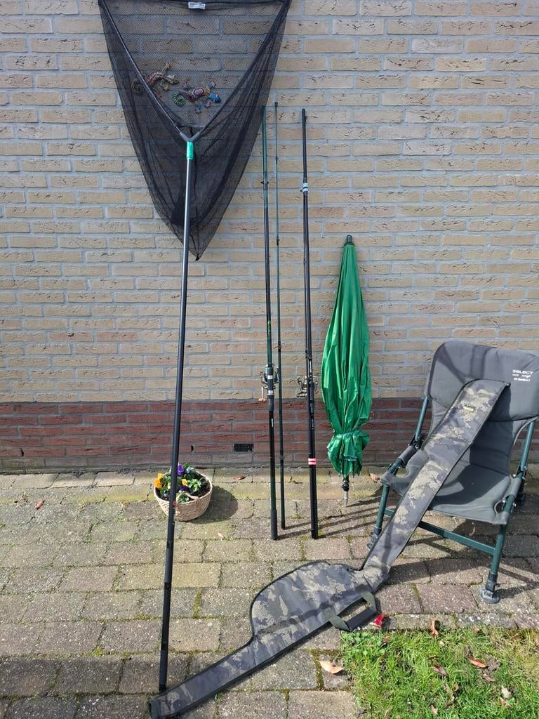 Nette karperset, Watersport en Boten, Hengelsport | Karpervissen, Ophalen, Complete set