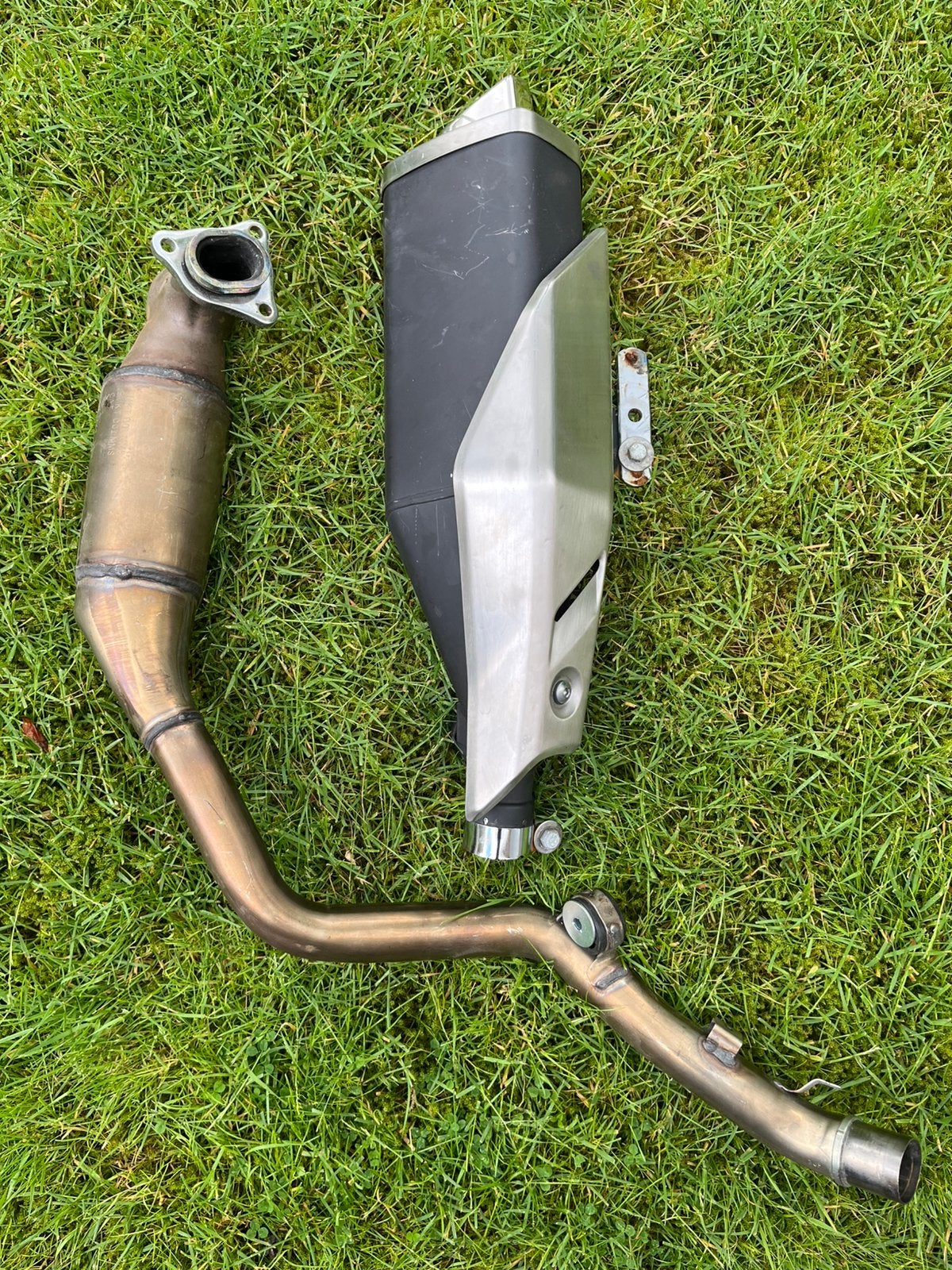 Uitlaatsysteem Honda X-ADV 750 (Origineel), Motoren, Onderdelen | Overige, Ophalen of Verzenden, Gebruikt
