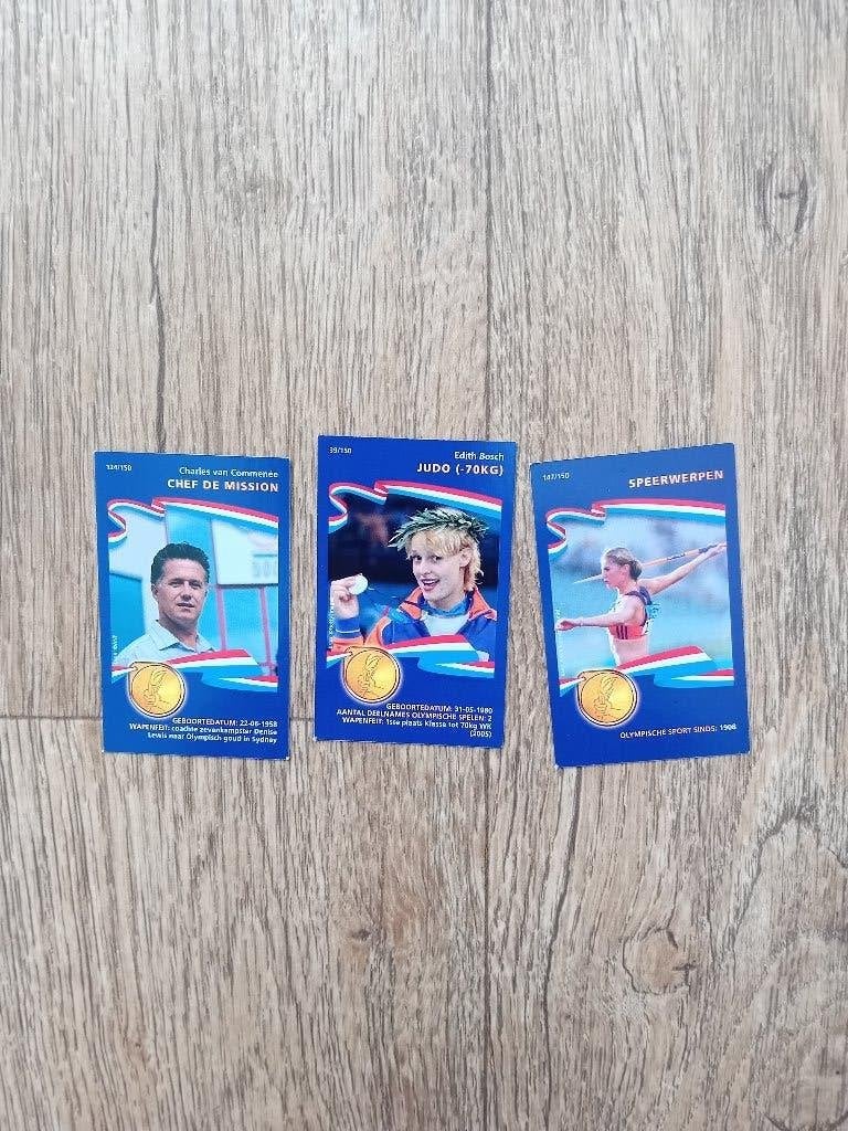 3 sportplaatjes PLUS, Verzamelen, Ophalen of Verzenden, Zo goed als nieuw, Overige sporten, Poster, Plaatje of Sticker