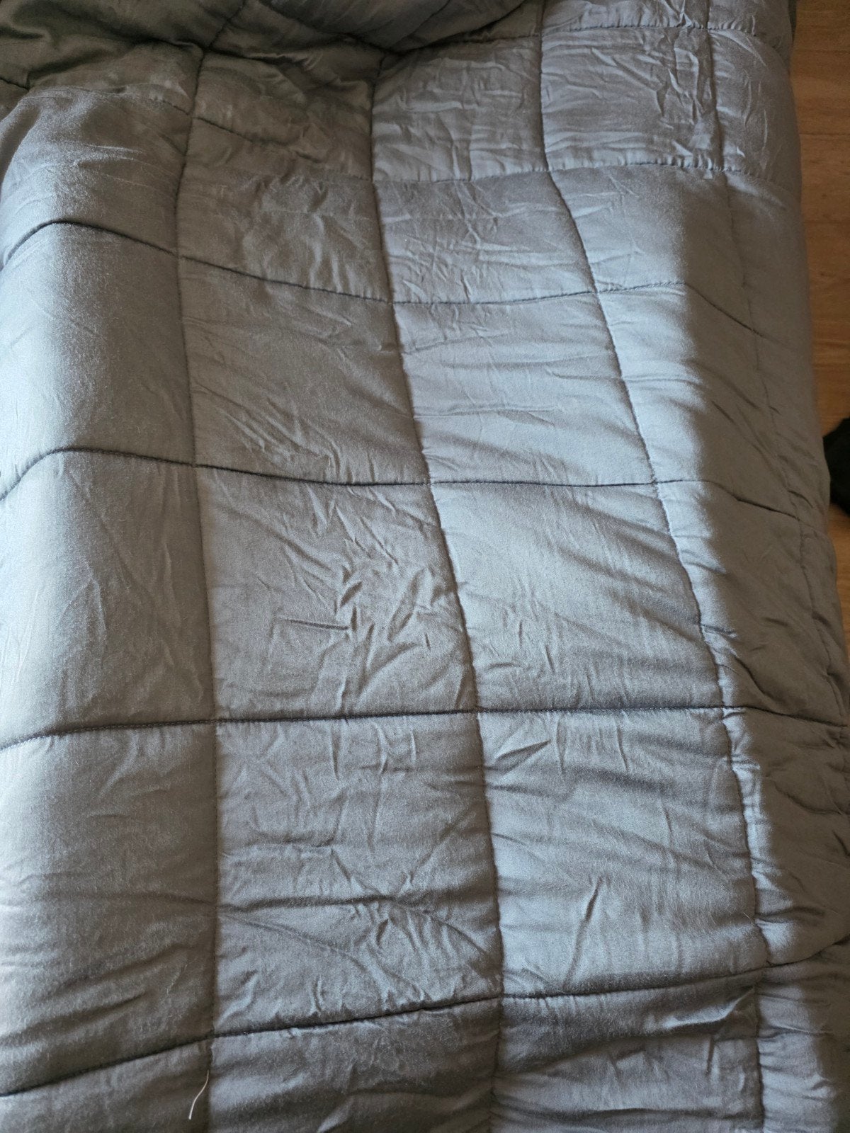 Kustaa grijze verzwaringsdeken van bamboe - 6.8 kg, Ophalen, Overige merken, Grijs, Ademend