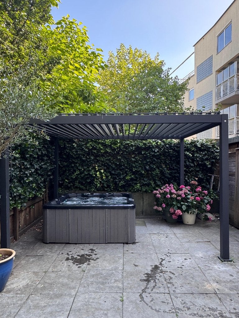 Terrasoverkapping/ carpoort 3,6m x 4 m SUNS ROTA, Ophalen, Zo goed als nieuw