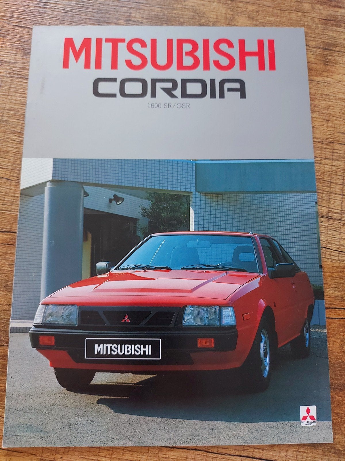 1985 keurige Mitsubishi Cordia NL folder, Ophalen of Verzenden, Zo goed als nieuw, Mitsubishi