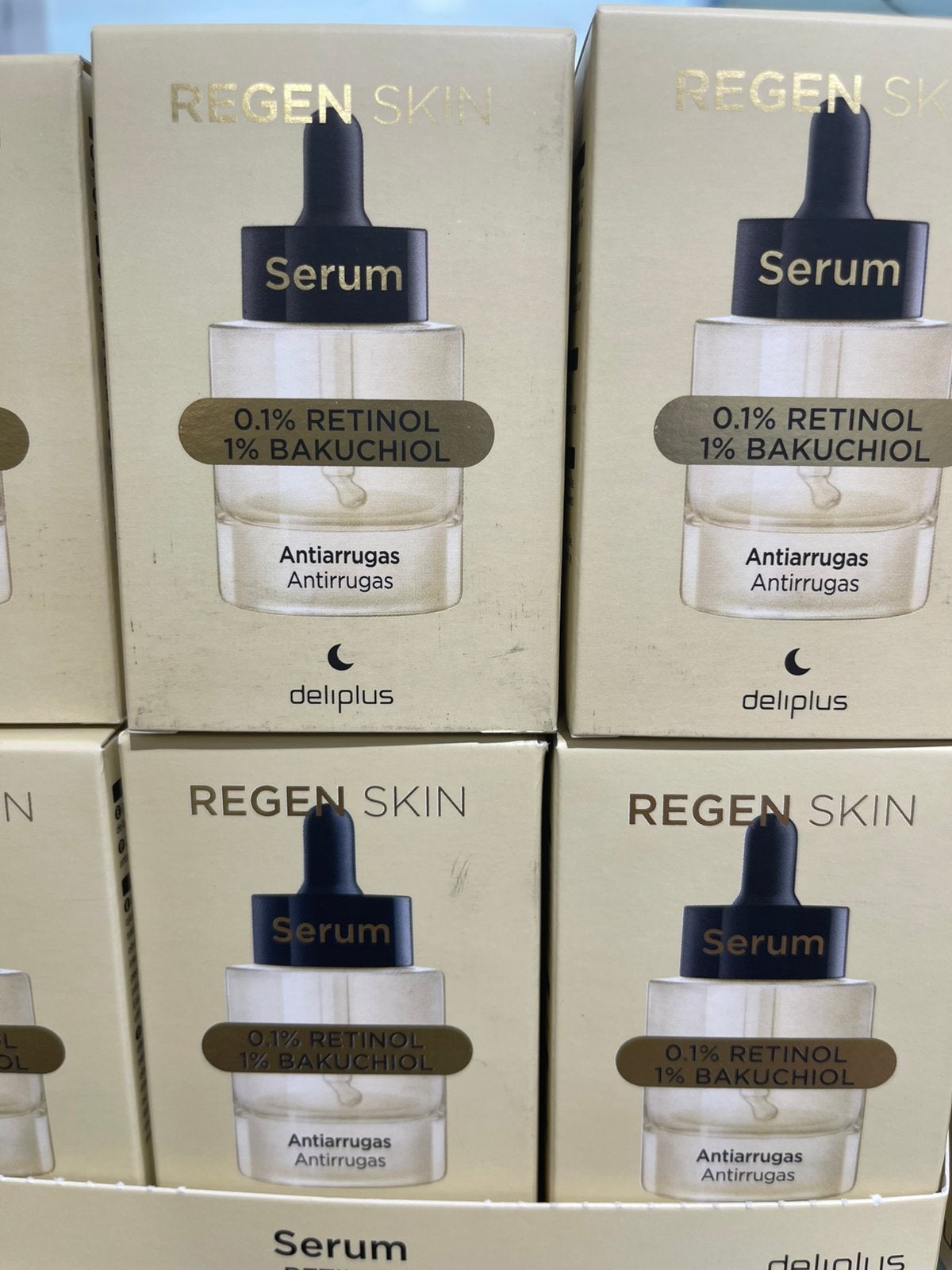mercadonna Regen skin serum pipet druppeltjes antirimpel, Ophalen of Verzenden, Zo goed als nieuw