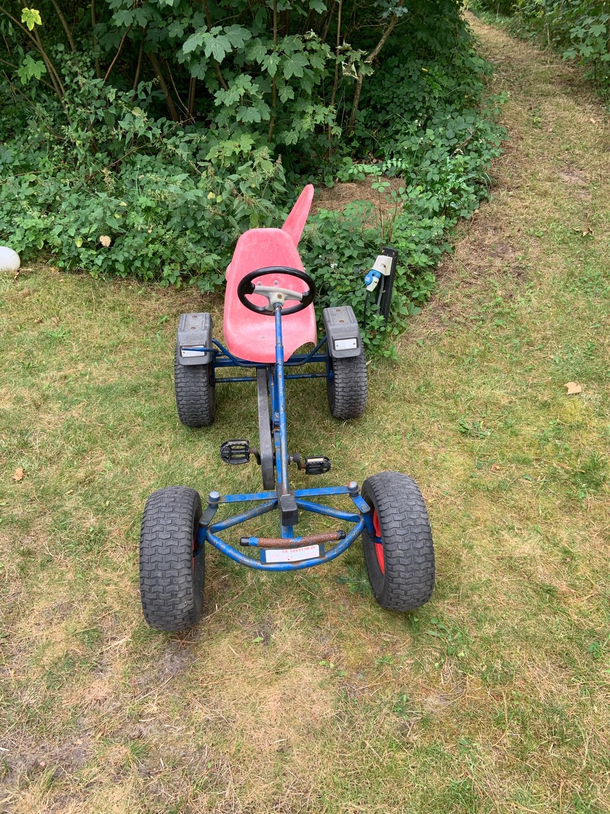 Mammoet skelter met duozit - Ideaal voor camping Bakkum, Ophalen, Gebruikt, Mammoet, Duozit