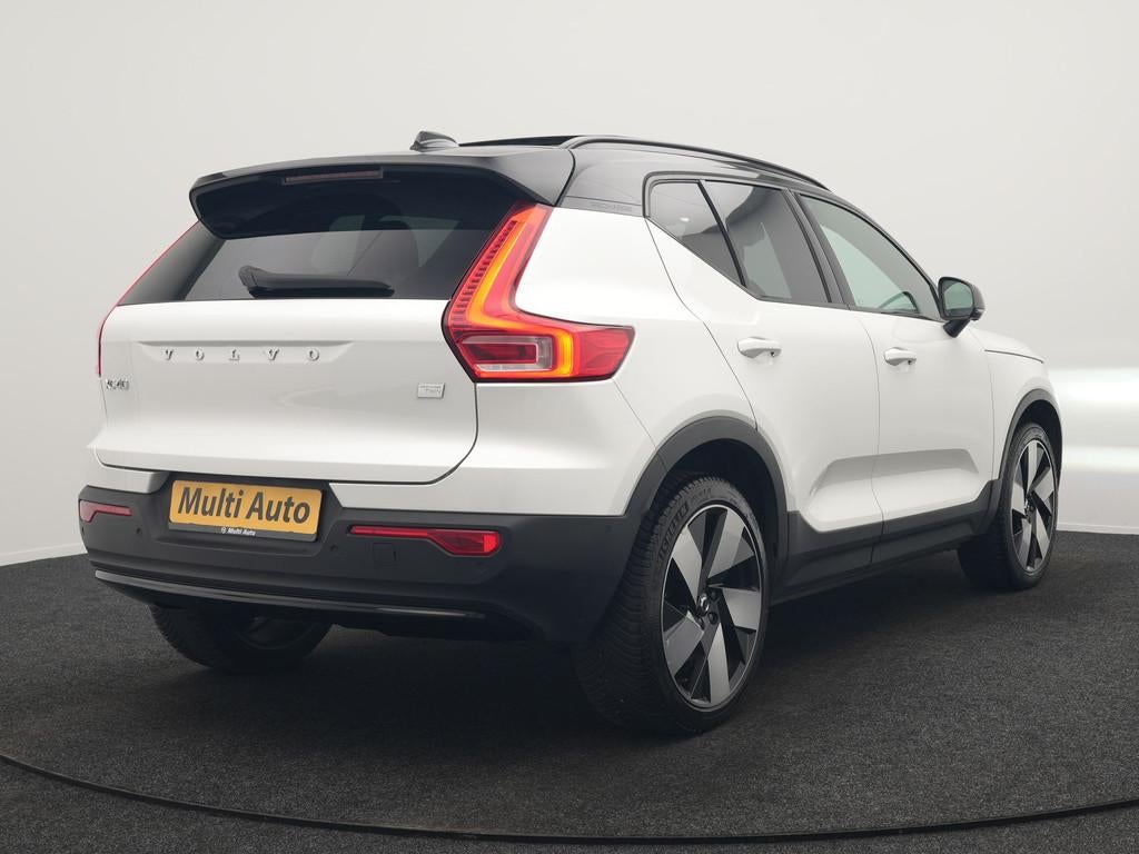 Volvo XC40 Recharge Twin Ultimate 78 kWh 408pk Dealer O.H. |, Auto's, Volvo, Automaat, Zwart, 40 min, Vierwielaandrijving