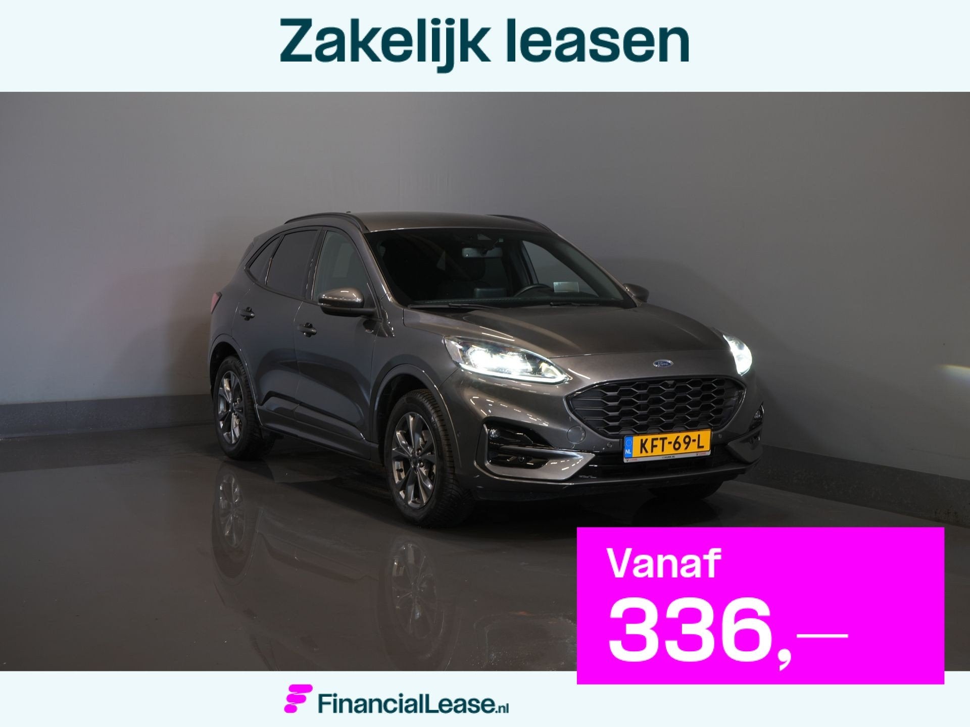 Ford Kuga 2.5 PHEV 225 pk ST-Line LED/ Head-Up/ Adapt.cruise