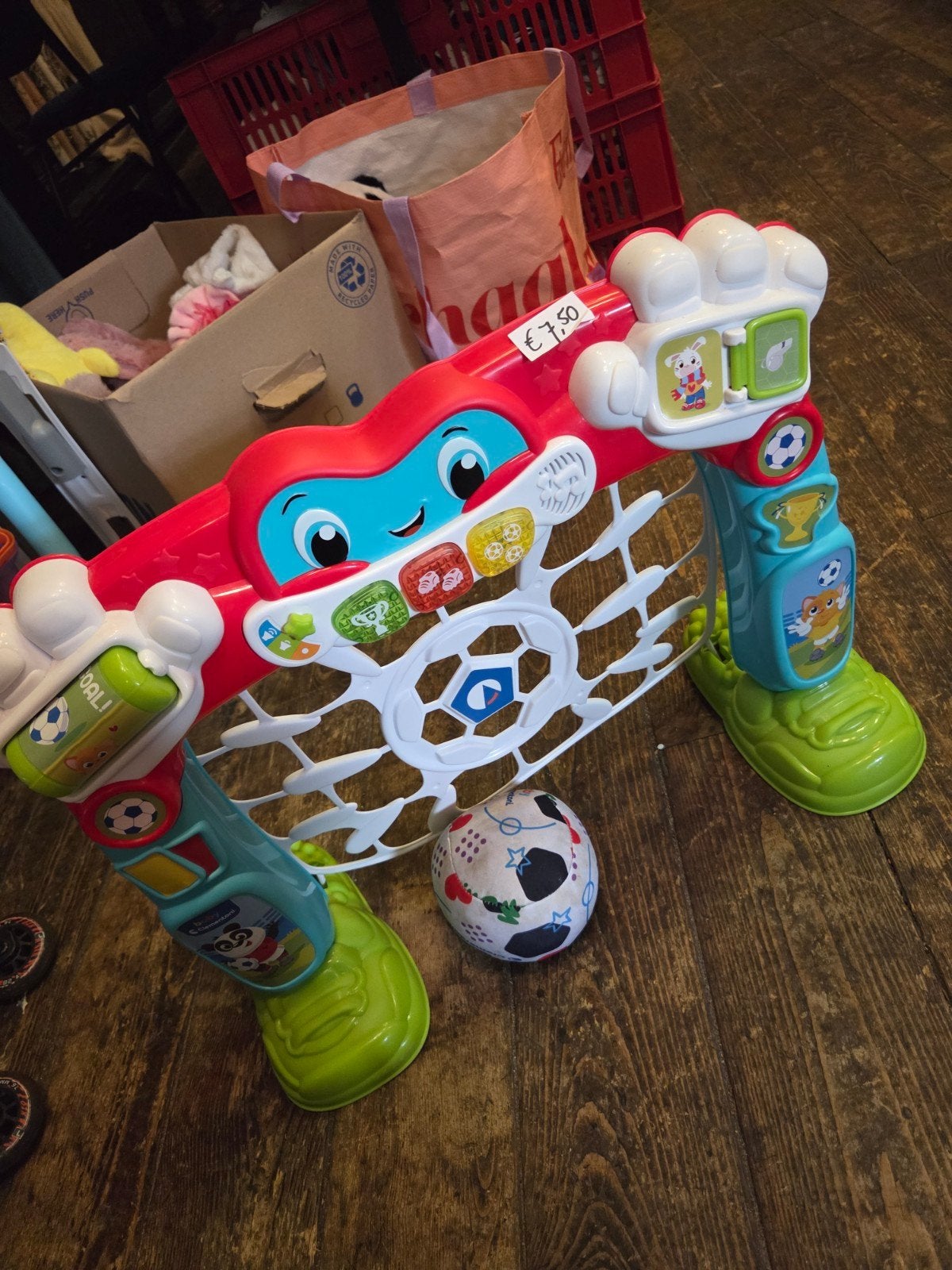 VTech Interactief Voetbaldoel met Geluid en Licht, Ophalen of Verzenden, Gebruikt, Jongen of Meisje