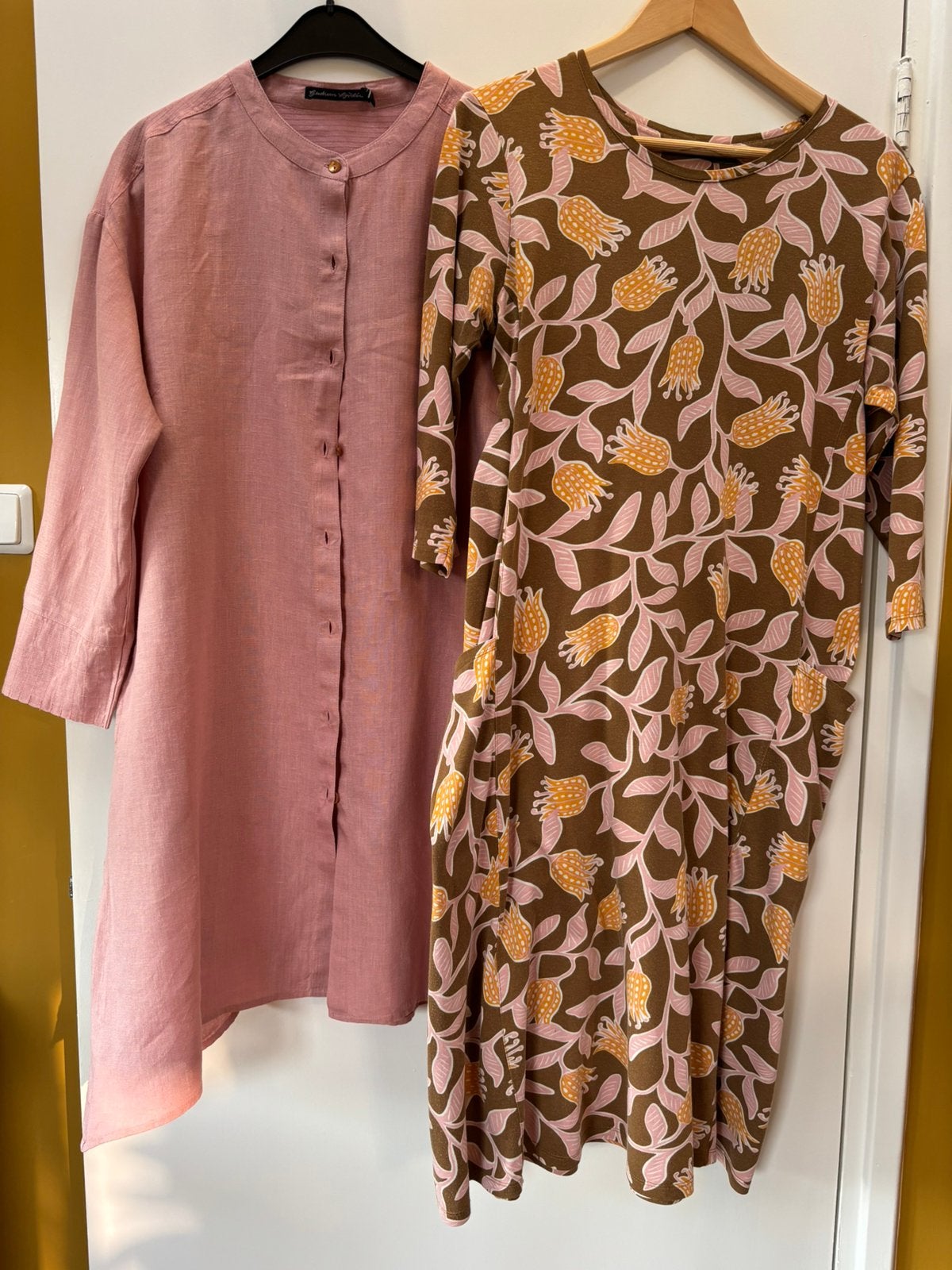 Complete set: jurk + blousejurk, Gudrun Sjoden, maat M, Maat 38/40 (M), Meerkleurig, Ophalen of Verzenden, Zo goed als nieuw