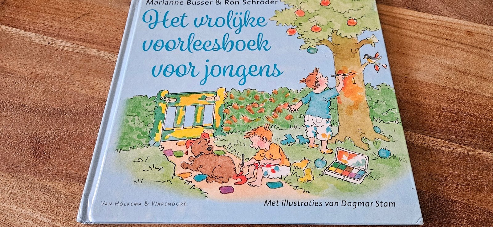 Het vrolijke voorleesboek voor jongens - Marianne Busser, Ophalen of Verzenden, Gelezen, Marianne Busser & Ron Schröder, Fictie algemeen