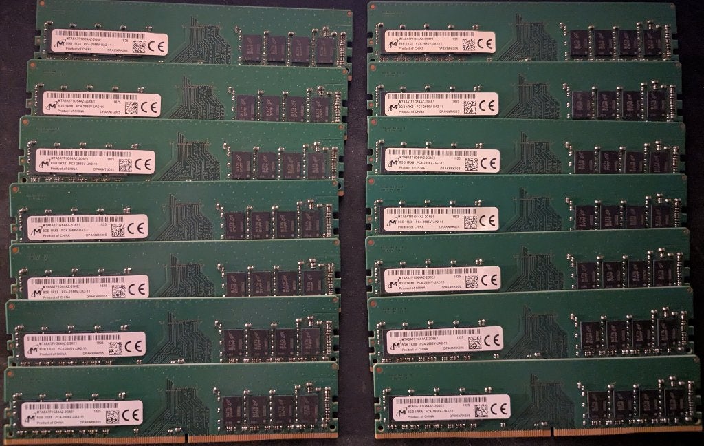 Diverse setjes DDR4 RAM, Computers en Software, RAM geheugen, Ophalen, DDR4, Zo goed als nieuw, Desktop