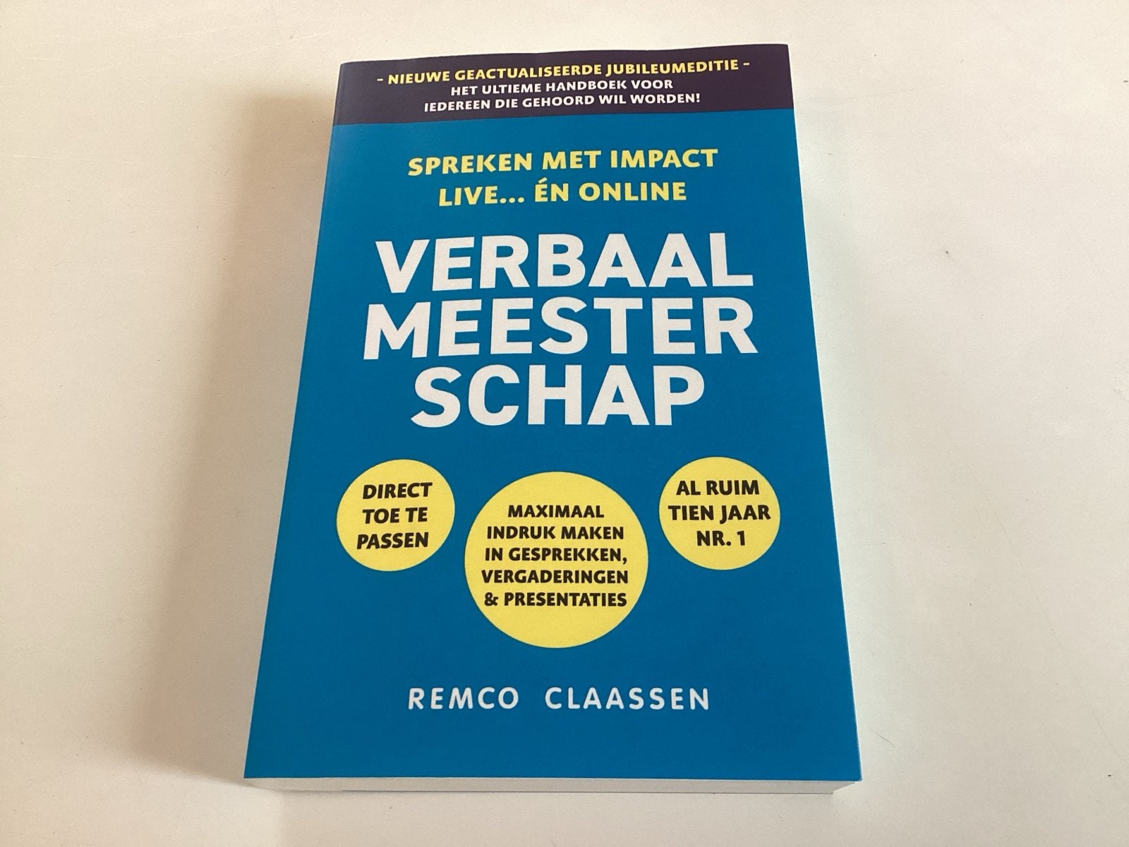 Verbaal Meesterschap - Remco Claassen (Nieuwe editie), Ophalen of Verzenden, Nieuw