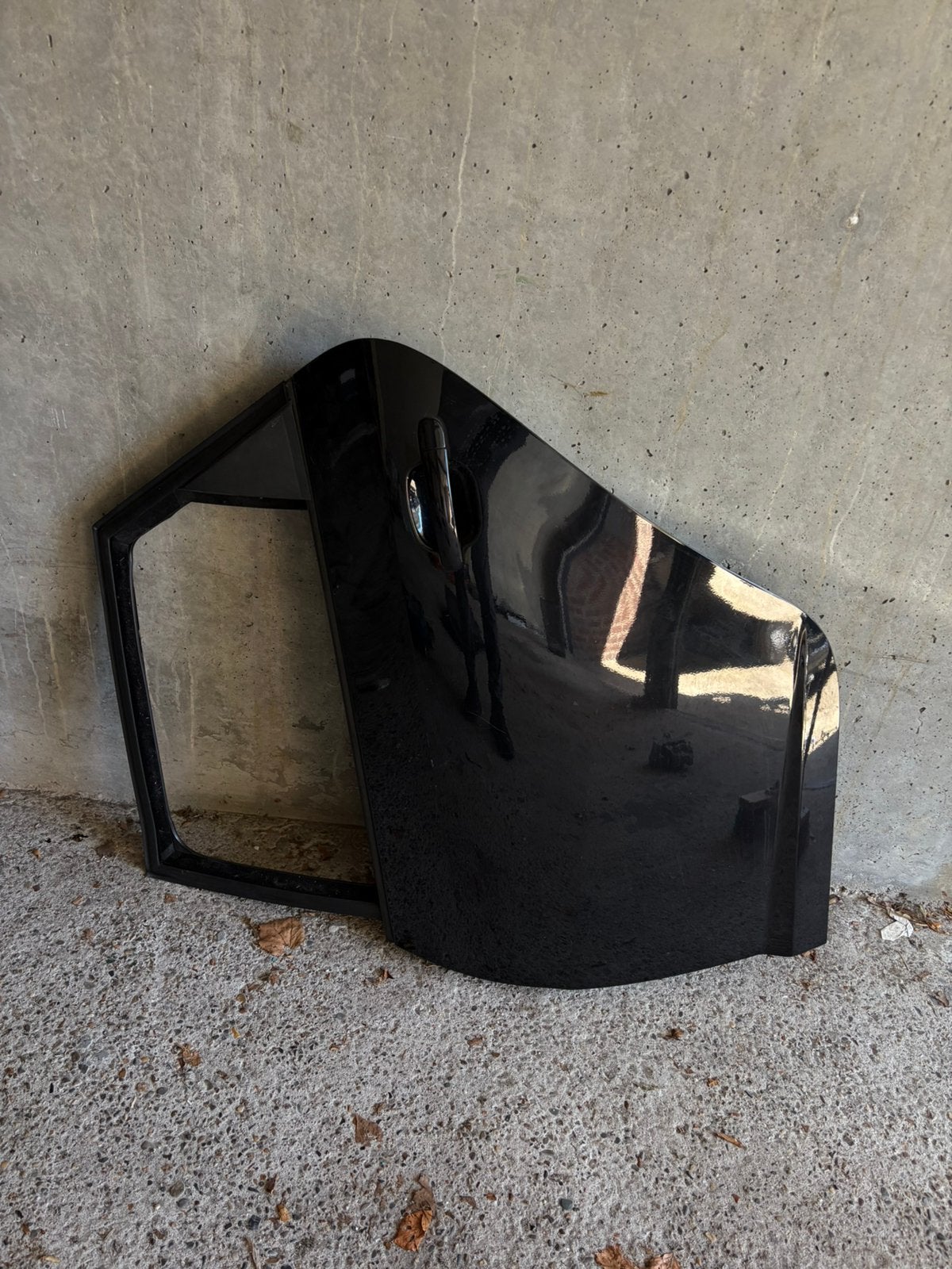 Seat Ibiza portier achterdeur links achter 6J Zwart, Ophalen of Verzenden