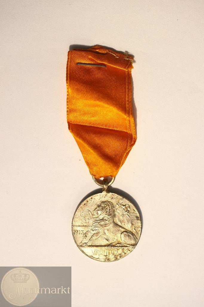 NL - Historiepenning 1913 - Eeuwfeest NL Onafhankelijkheid, Ophalen of Verzenden, Brons, Nederland