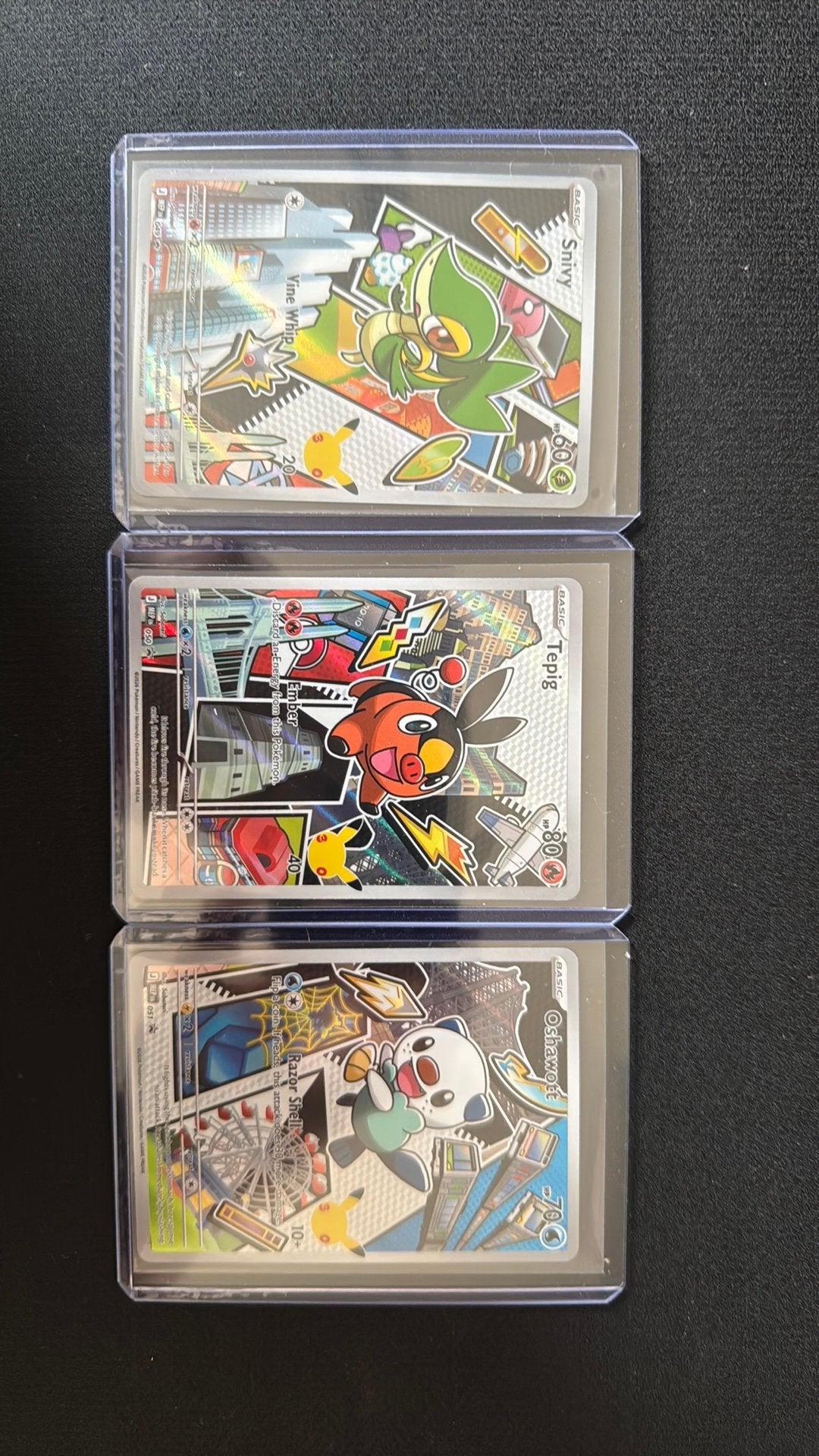 Pokemon First Partner Gen 5 Starters, Ophalen, Zo goed als nieuw, Meerdere kaarten