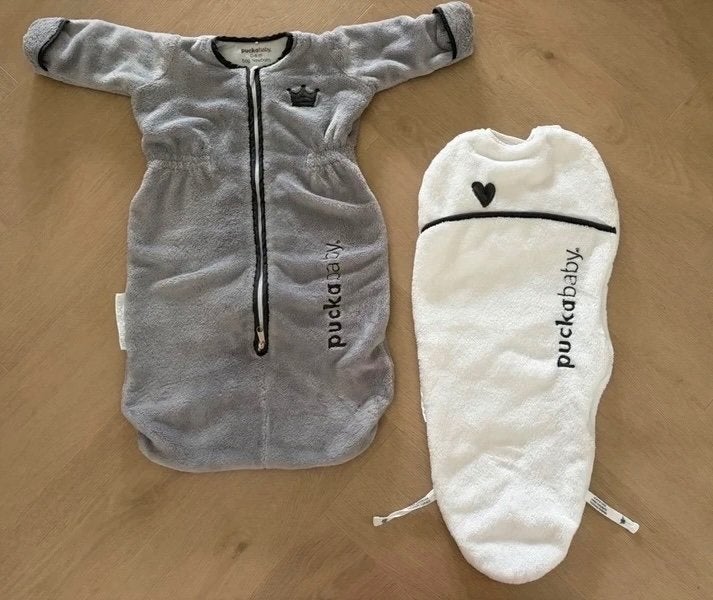 Puckababy teddy newborn bag + piep set, Kinderen en Baby's, Ophalen of Verzenden, Gebruikt, Slaapzak, Puckababy