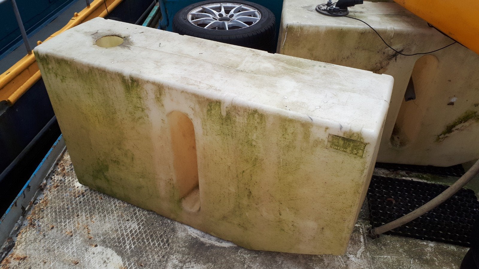 brandstoftank boot 330 liter kunstof 3x, Ophalen, Gebruikt, Motor en Techniek