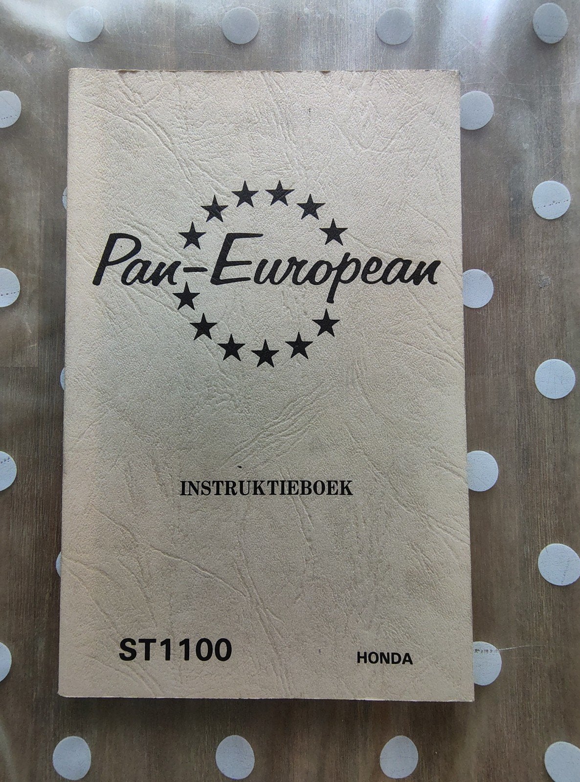 Honda Pan-European ST1100 Instructieboek, Ophalen of Verzenden
