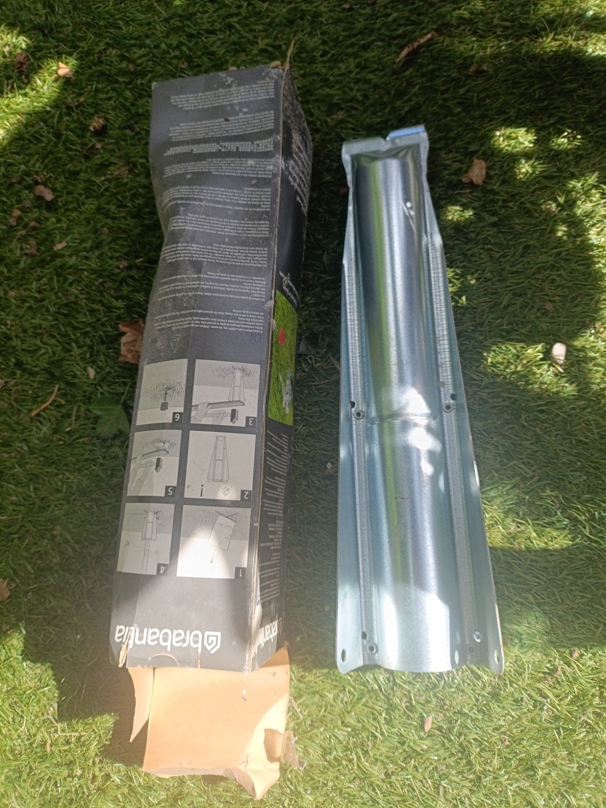 Brabantia Metalen Grondanker voor Droogmolen (Ø 45 mm), Ophalen of Verzenden, Nieuw