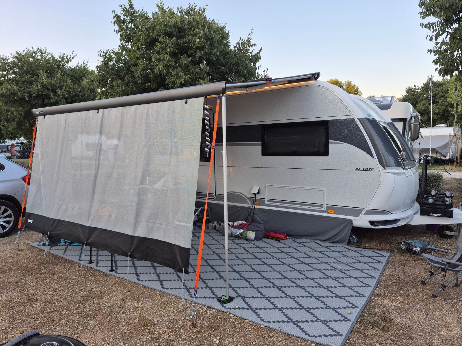 Thule Sun Blocker Front G2 voorwand 330 zonnedoek, Caravans en Kamperen, Ophalen of Verzenden