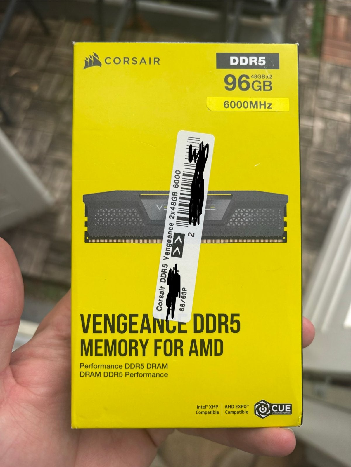 Corsair Vengeance DDR5 RAM 96GB (2x48GB) 6000MHz, Computers en Software, RAM geheugen, Nieuw, Ophalen of Verzenden, Desktop, DDR5