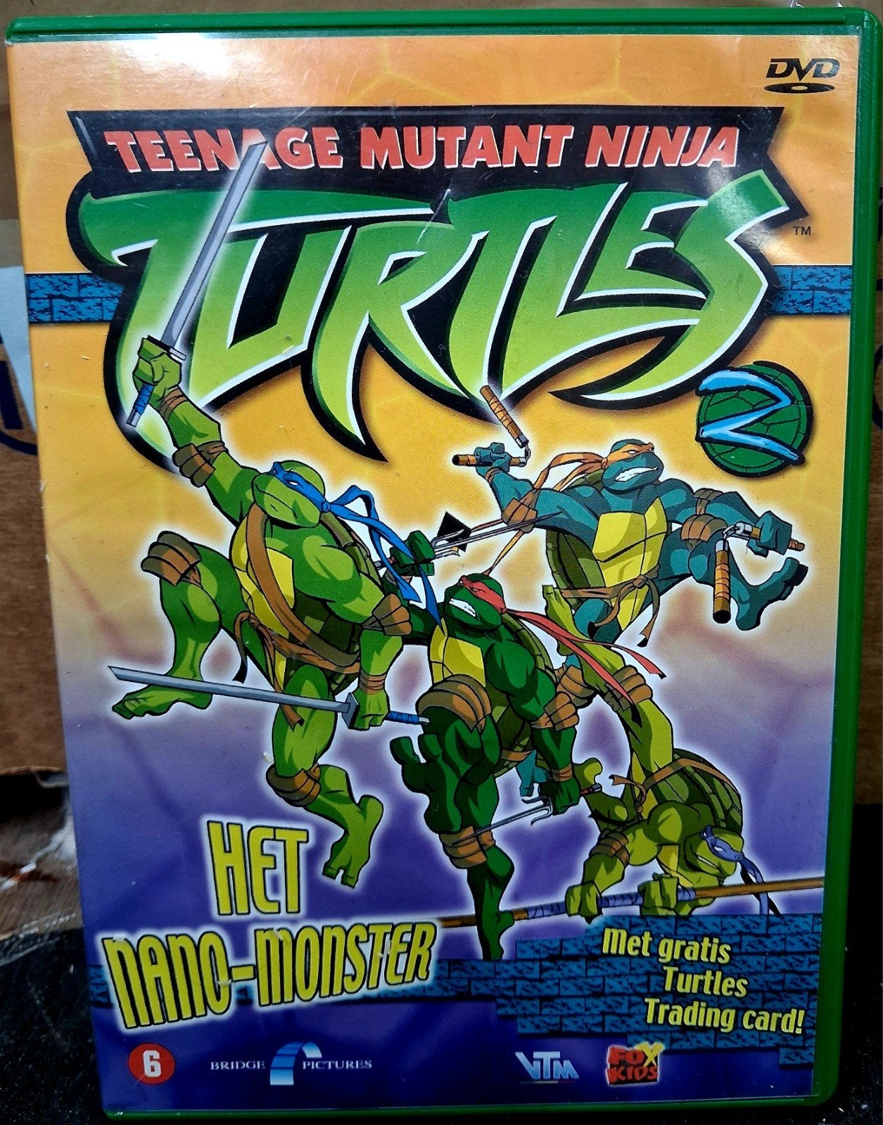 Teenage Mutant Ninja Turtles: Het Nano-Monster DVD, Avontuur, Gebruikt, Tv-serie, Vanaf 6 jaar