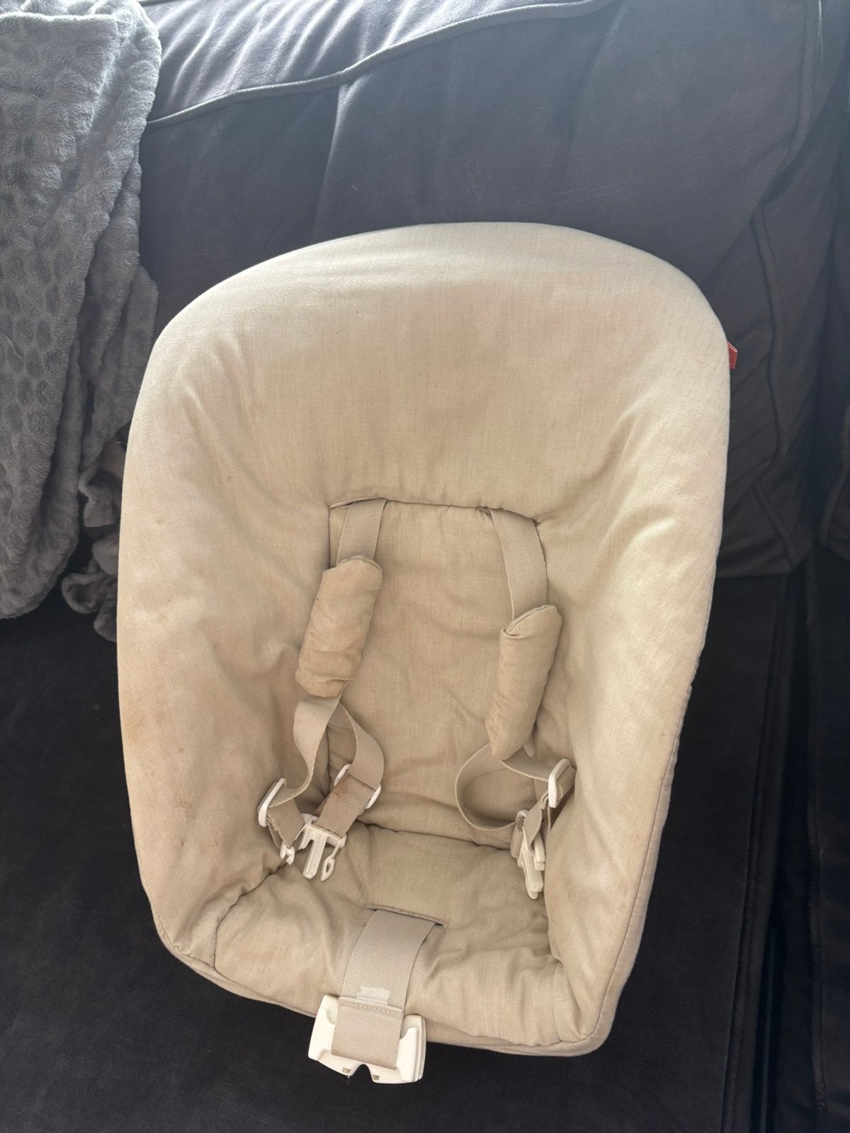 Stokke trip trap babyset newborn, Ophalen, Gebruikt, Overige merken, Met gordel(s) of riempje(s)