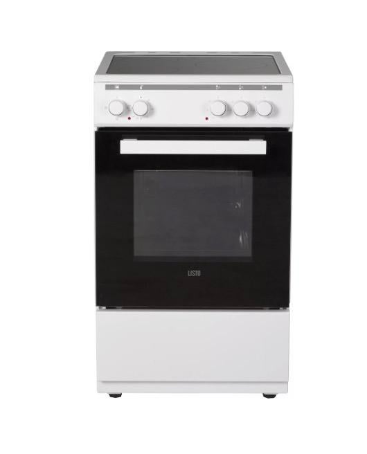 Nieuw!! LISTO keramisch fornuis CV5050L3b 2 jaar garantie!!, Witgoed en Apparatuur, Fornuizen, Keramisch, Nieuw, Vrijstaand, 85 tot 90 cm