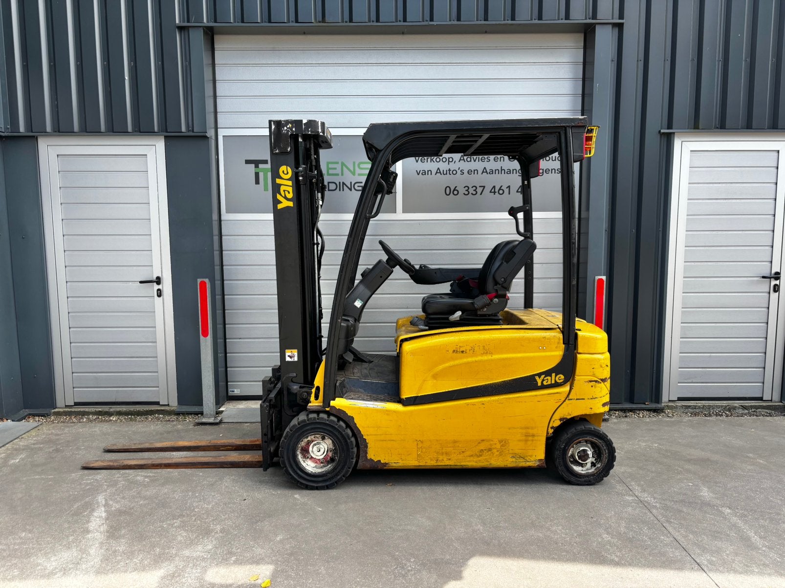 Yale ERP20 Elektrische Heftruck Triplexmast Sideshift LED, 1000 tot 2000 kg, Ophalen of Verzenden, Elektrisch, Heftruck