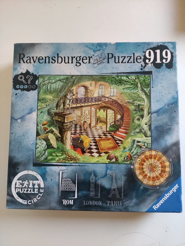 Escape the Circle - 919 - Rome, Ophalen of Verzenden, 500 t/m 1500 stukjes, Zo goed als nieuw, Legpuzzel