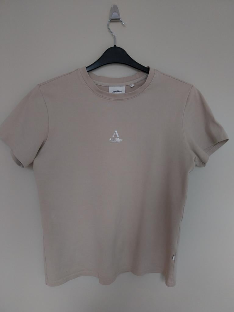 Anti Blue T-shirt Maat XS - Zo goed als nieuw, Ophalen of Verzenden, Zo goed als nieuw, Beige